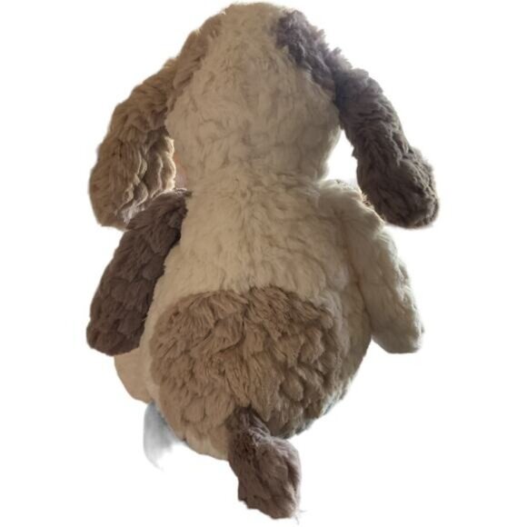 Mary Meyer Stuffed Dog Plush Toy 12" Brown & White - Picture 3 of 4